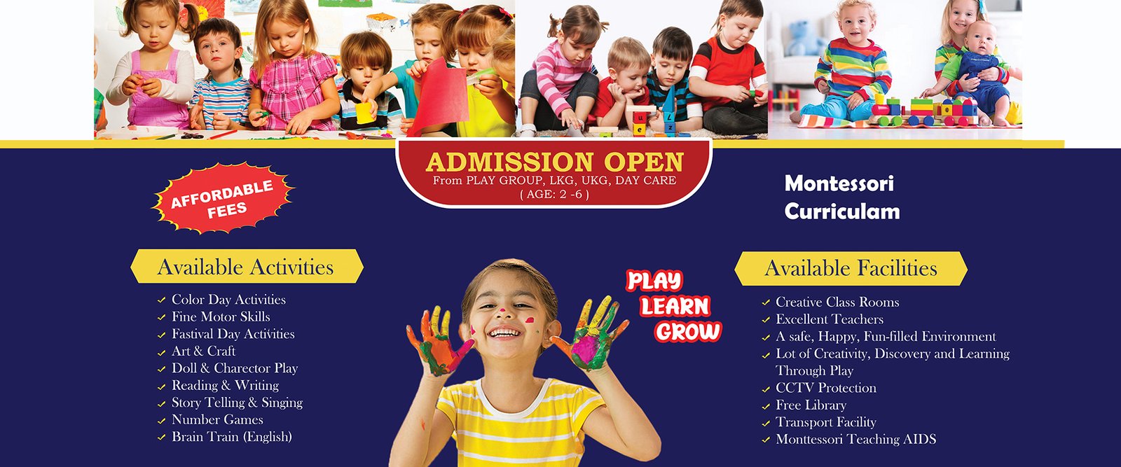 Best Pre School in Chennai